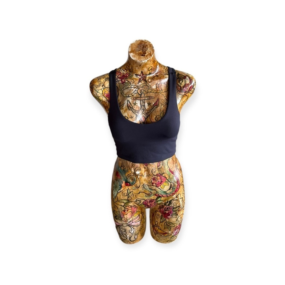 TnAction sports bra athletic athleisure black XS